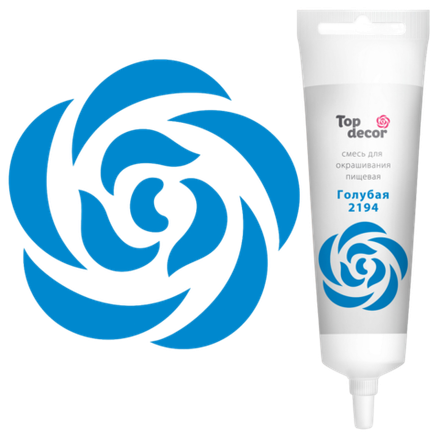 Пищевой краситель гелевый "Голубой" 100 г