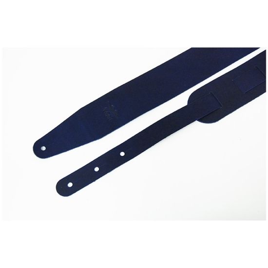 FL50025L Leather Ремень для гитары, кожаный, синий, Fidel