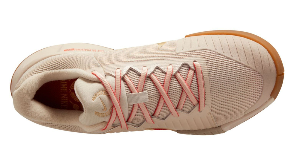 Женские Кроссовки теннисные Nike Zoom GP Challenge Pro Premium - Бежевый