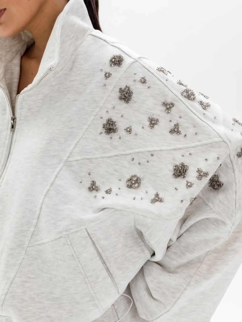 Олимпийка DROPS, меланж