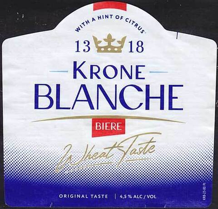 Пиво Крон Бланш Бьер / Krone Blanche Biere 30л - кег