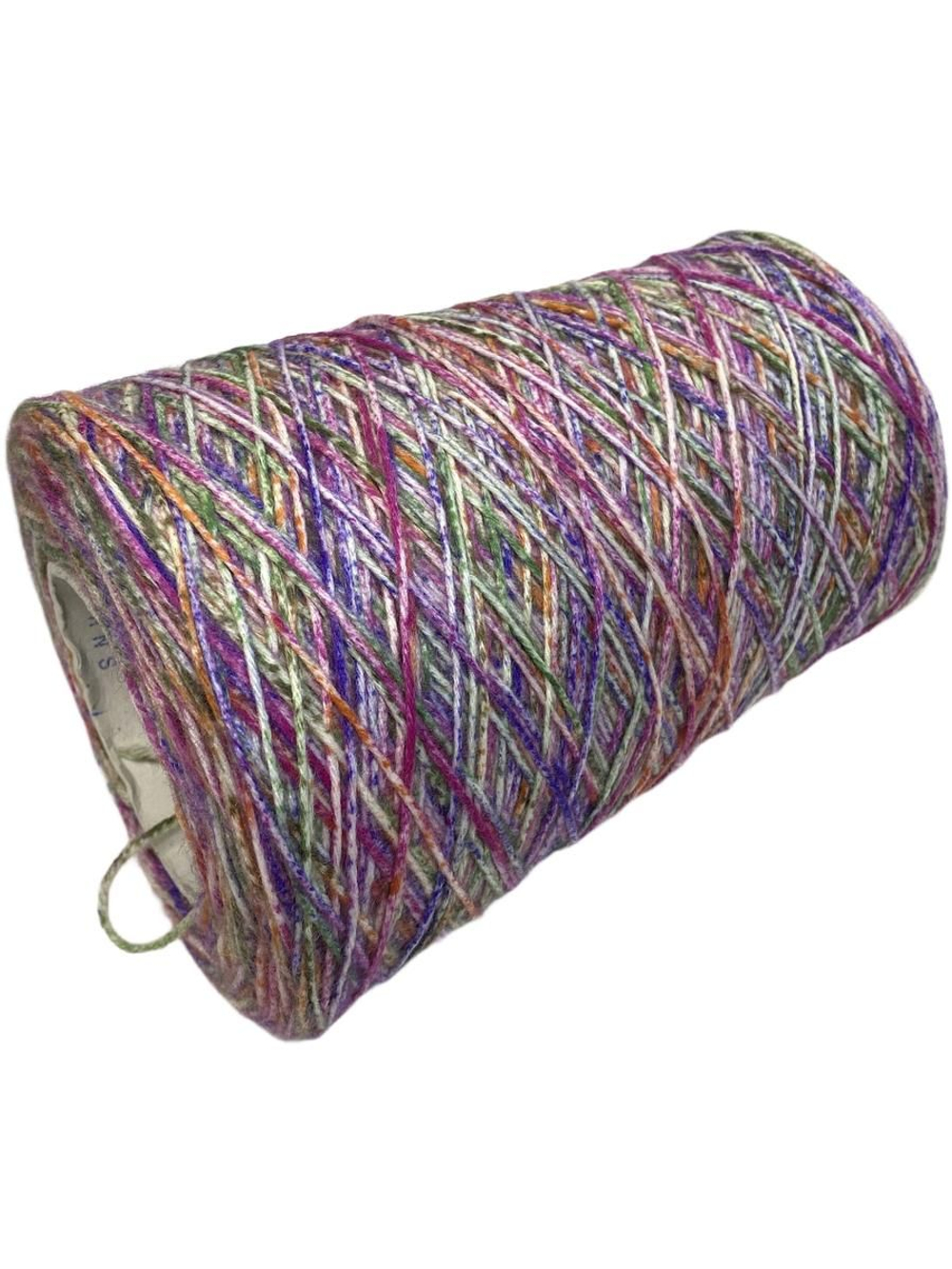 Пряжа на бобине (Италия) 80% шерсть мериноса 20% п/а 100г-315м 460г