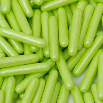 Посыпка кондитерская "Палочки зелёные" 30г