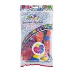 Шар (12''/30 см) С днем рождения, Звезды, Ассорти Пастель 5 ст.   50 шт.