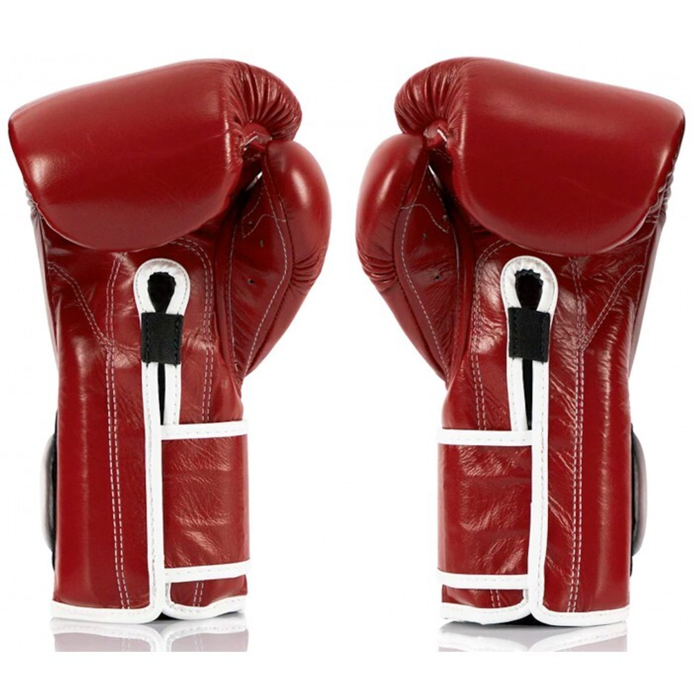 Боксерские перчатки Fairtex BGV-9 Red/White Piping