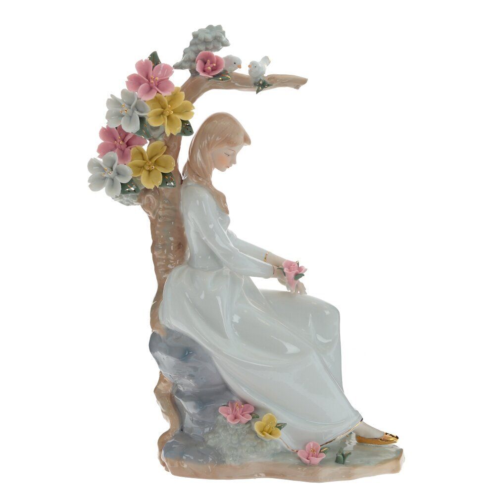 GAEM Фигурка декоративная "Девушка в саду", L23 W13 H35 см