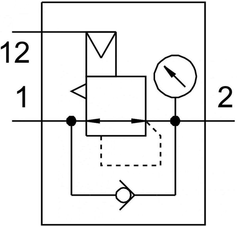 MS12-LR-G-PO Регулятор давления