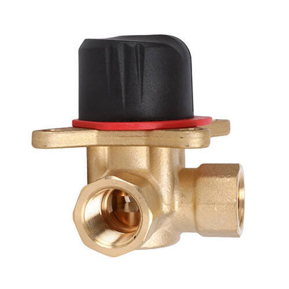Клапан смесительный трехходовой ROMMER RVM-0003 - 1" (ВР, PN10. 110°C, KVs 10)