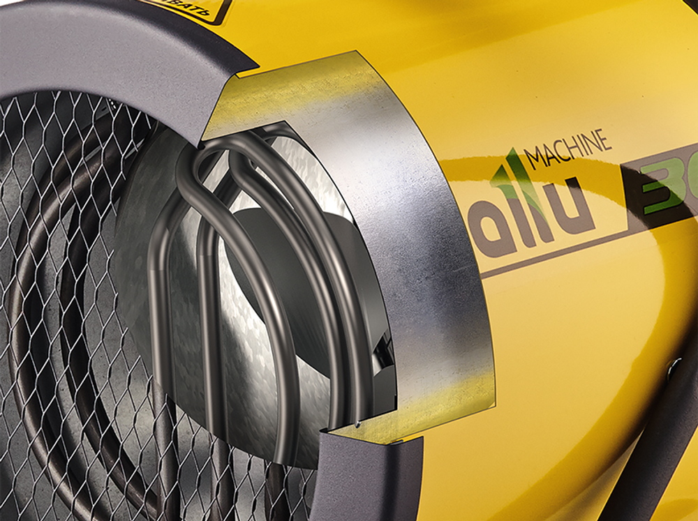 Тепловая пушка электрическая Ballu BHP-P-9 - [9 кВт / 400V]