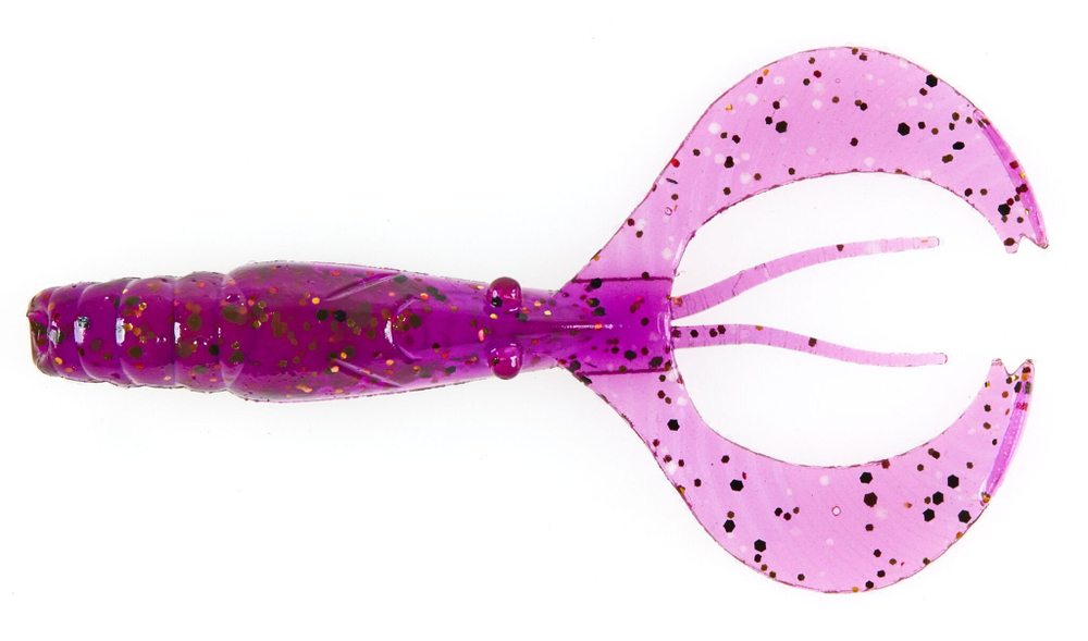 Мягкая приманка Lucky John Curly Shrimp 3in (76 мм), цвет S13, 10 шт.