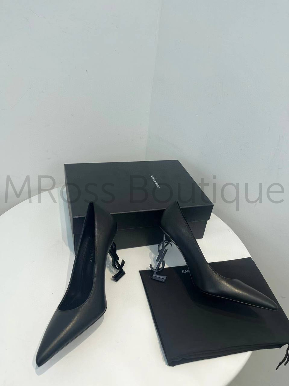 Кожаные туфли лодочки Opyum Yves Saint Laurent