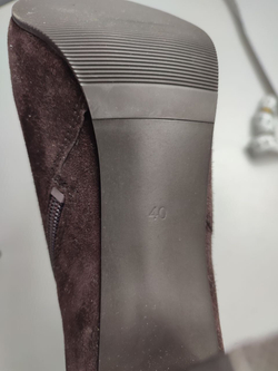 Полусапоги замшевые 40 размер