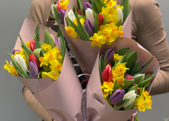 Ароматные с тюльпанами