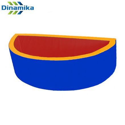 Сухой бассейн полукруглый 2000х1000х600х100 мм