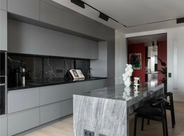 Примеры современных кухонь в дизайне из интернета