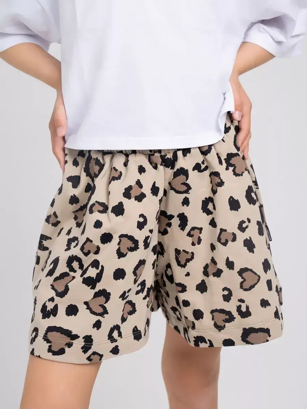 Шорты юбка для девочки, плотные