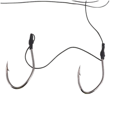 Донная оснастка готовая для ловли сома Yaman Шнур 25м Груз 300гр Крючки №8 на мотовиле Y-RE-FK12