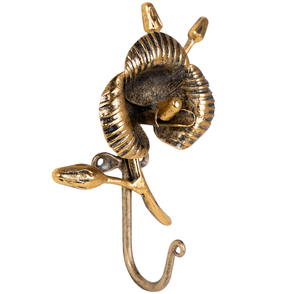 Настенный крючок Орхидея Джолли Бронза