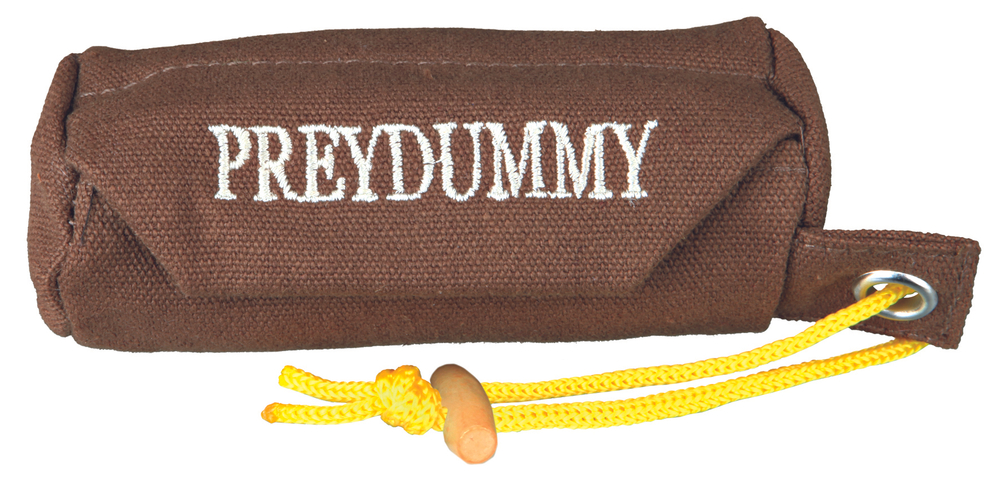 Игрушка аппорт Trixie "Preydummy", для собак, на молнии, коричневая, 12 см