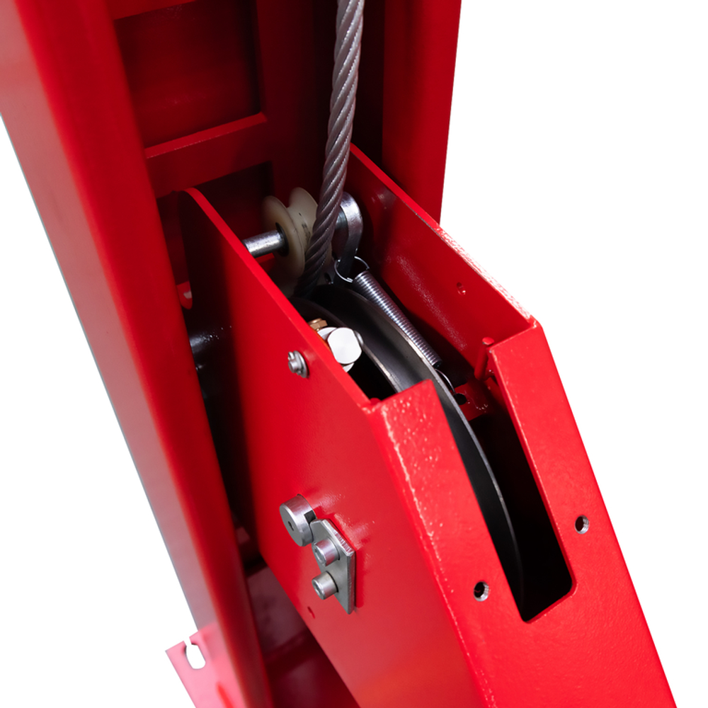 Подъемник электрогидравлический 4т 190-1900мм 4-х стоечный 220В (ручной спуск) GTE