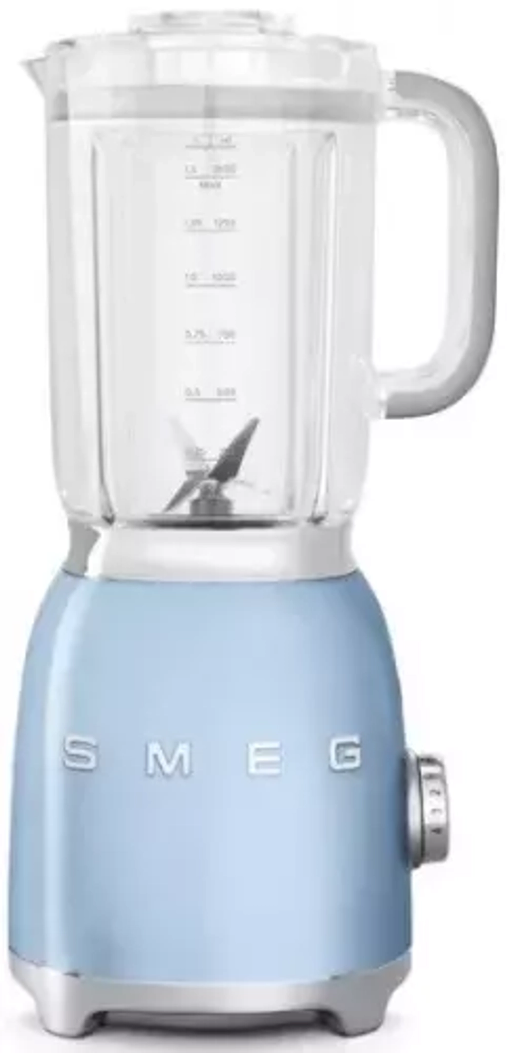 Стационарный блендер Smeg BLF01PBEU, пастельный голубой