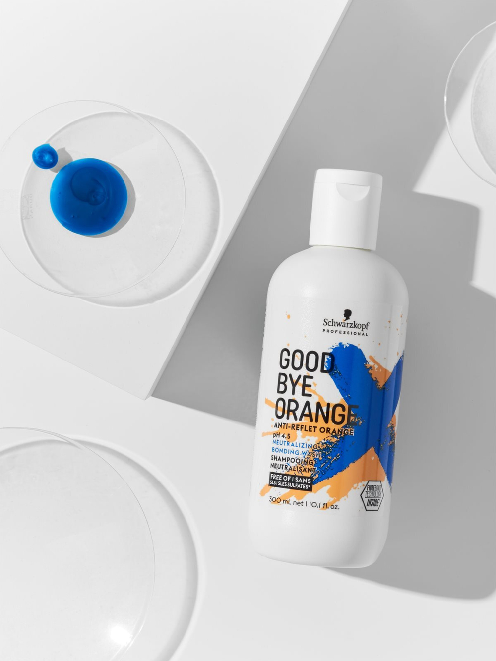 Schwarzkopf Professional Goodbye Orange - тонизирующий шампунь, шампунь, нейтрализующий красные тона /   300  ml  / GTIN 4045787724899
