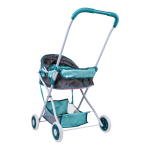 Коляска для куклы лежачая, пакет 936-15