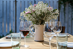 Стол садовый обеденный из акации МОДЕНА прямоугольный 180 см