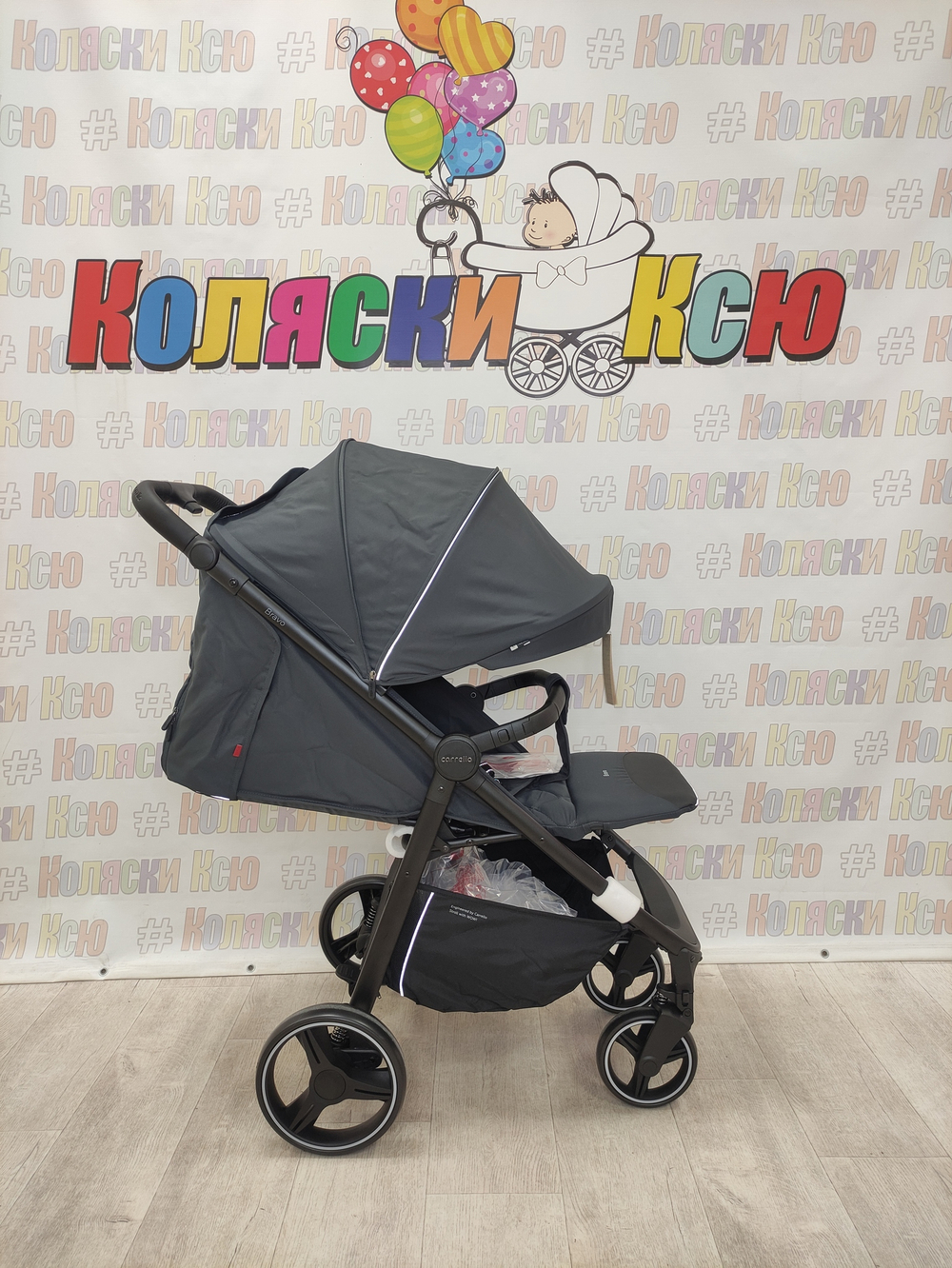 Коляска прогулочная Carrello Bravo CRL-8512 Lunar Grey 2024