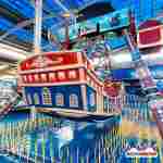 Качель корабль «Штормовой рейд», 16 мест, 7×5×4 м