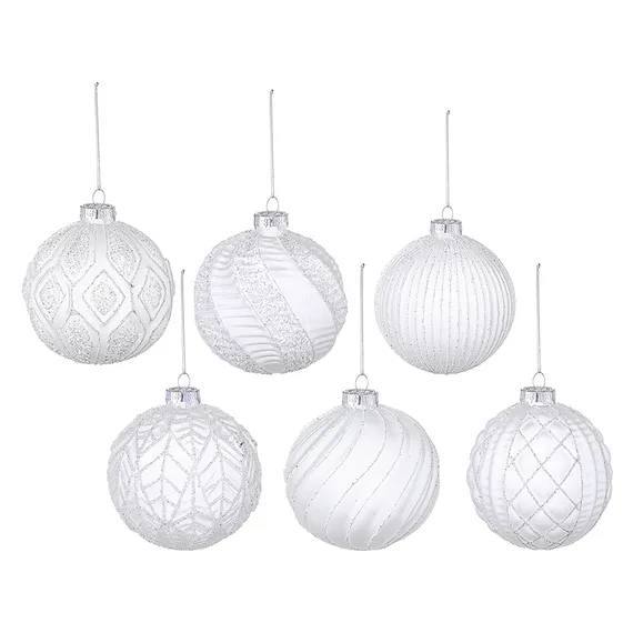 Набор ёлочных украшений freezy magic из коллекции new year essential, 6 шт.