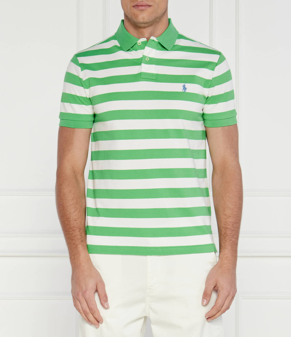 Поло POLO RALPH LAUREN - зеленый(710934552)