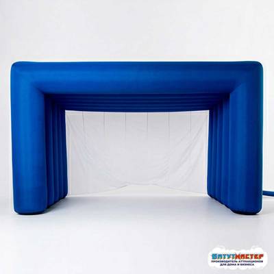Надувная сцена для мероприятий «Синий горизонт», 6×4×4 м