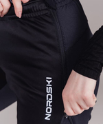 Брюки NORDSKI Premium Black W, разминочные, женские, NSW442100