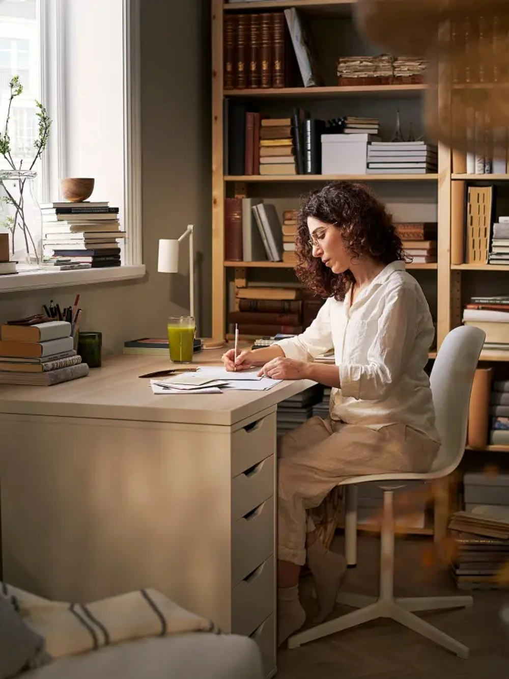 Тумба - IKEA ALEX, 36x70 см, белый, АЛЕКС ИКЕА