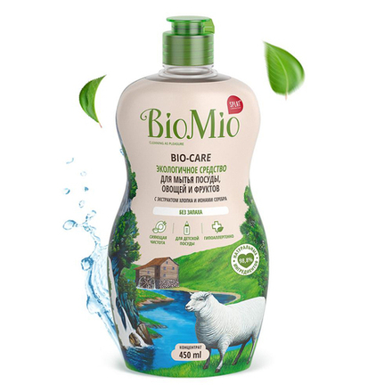 Средство для мытья посуды BioMio Bio-Care, концентрат, 450 мл