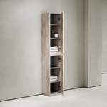 Шкаф-пенал напольный Sancos Libra Floor, дуб галифакс натуральный 350х300х1870 мм