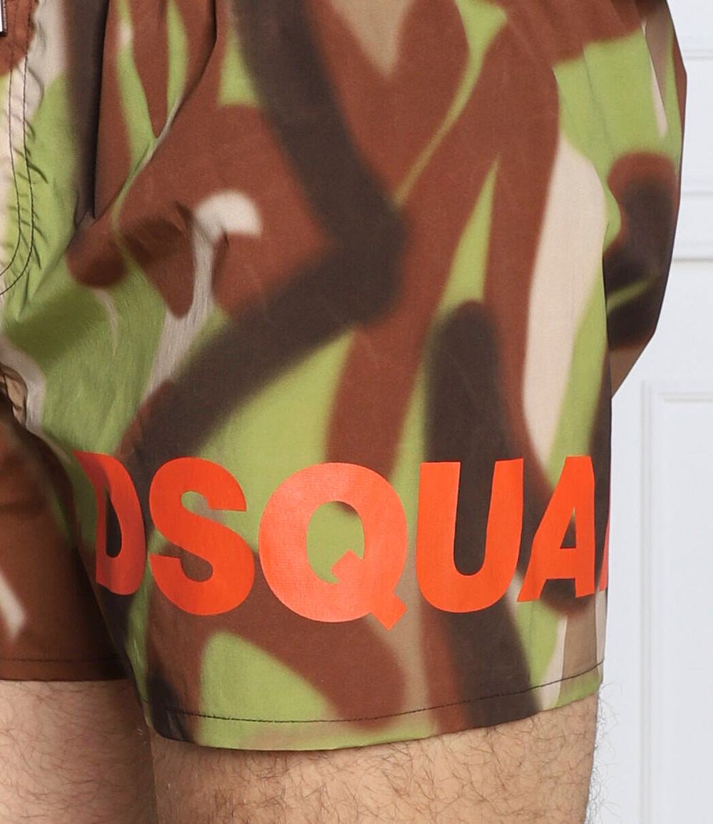 шорты для плавания Dsquared2 - коричневый(D7B8P4140)
