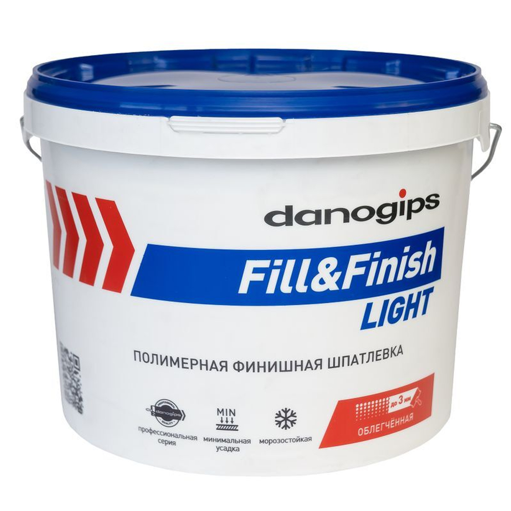 Шпаклевка полимерная Danogips Sheetrock Fill&Finish Light 10 л