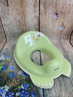 Накладка на унитаз  "Лесная Сказка" нескользящая (light green-салатовый)