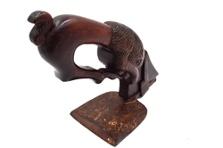 Ручное тесло с рукоятью в форме льва. Испания, Нач. XX в.