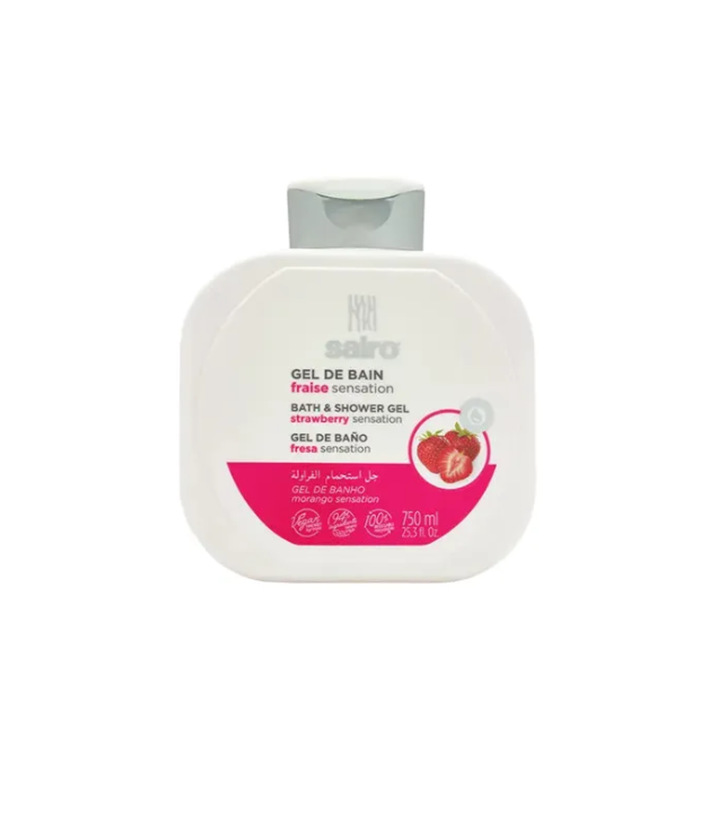 Гель для душа Sairo Bath And Shower Gel Клубничный 750 мл