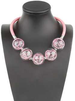 Колье Vetro Rose