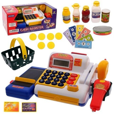 Касса-калькулятор с аксессуарами