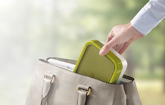 Ланч-бокс компактный Joseph Joseph GoEat зеленый