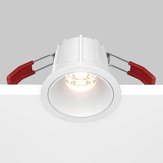 Встраиваемый светильник Maytoni Alfa LED DL043-01-10W3K-RD-W