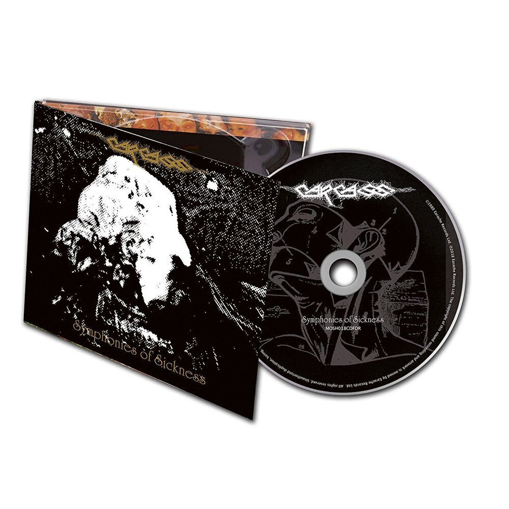CARCASS - Symphonies Of Sickness DIGI, музыкальный компакт диск, death metal