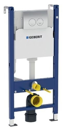 Рамная инсталляция Geberit Duofix 458.124.21.1 UP100 хром глянцевый