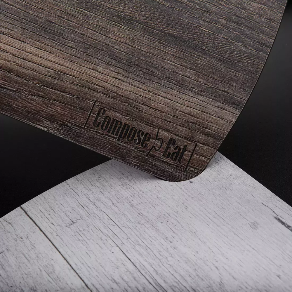 Доска разделочная 22х15см ComposeEat Fashion дуб белый