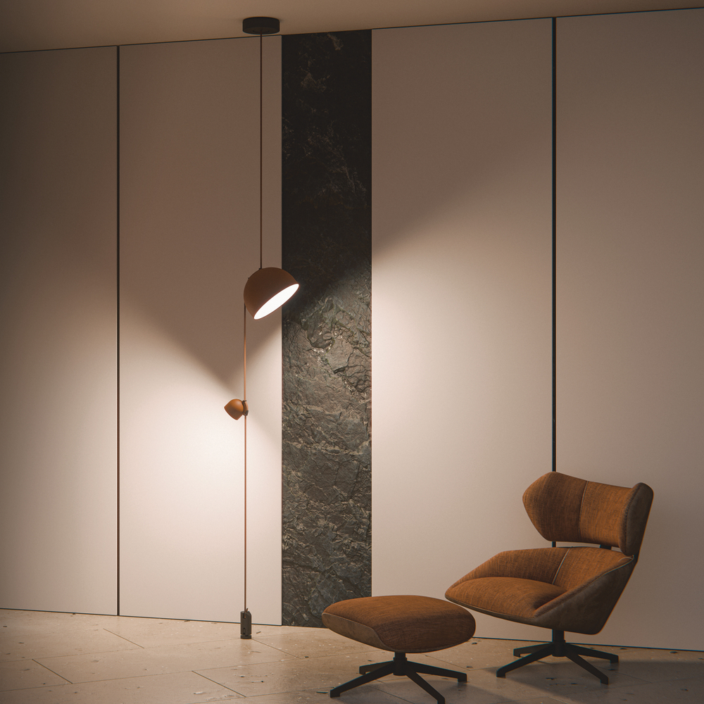 208032 Светильник д/трека 48V NOVE LED 12W 916LM 24G КРАСНЫЙ 3000K IP20